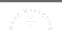 Desktop Screenshot of moremarketing.se